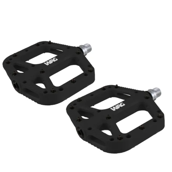 Wag coppia Pedali Flat Nero