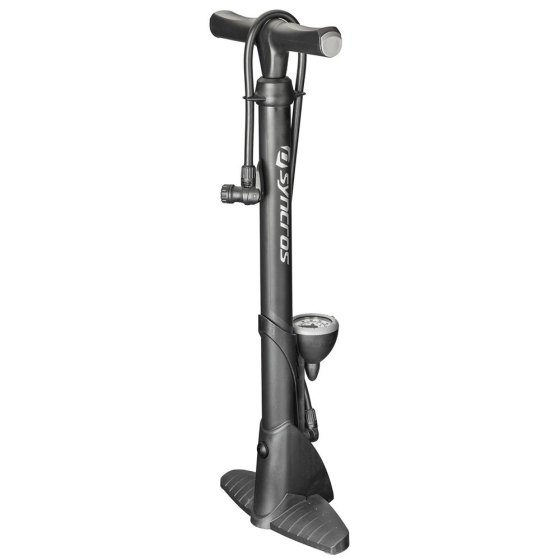 Syncros Pompa con Manometro Floor Plastic SFP-02