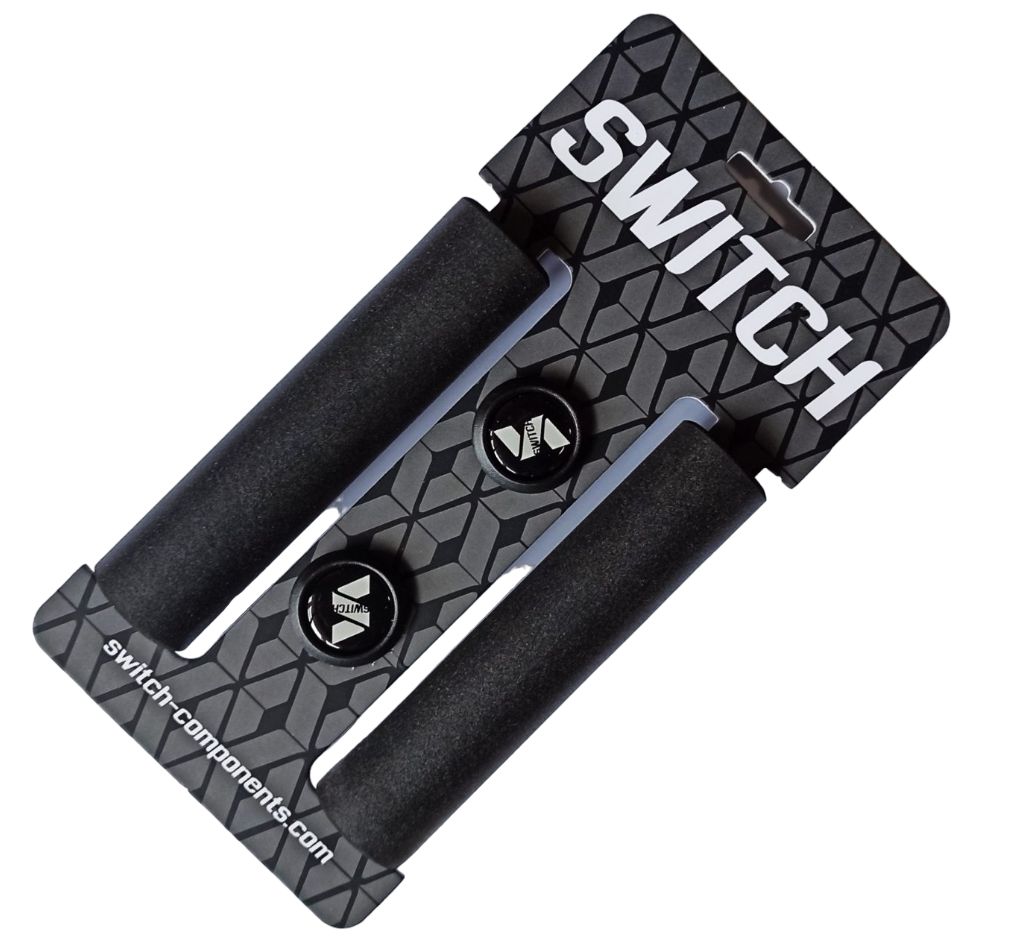 Switch Neoring Race Coppia Manopole MTB in Silicone Nero