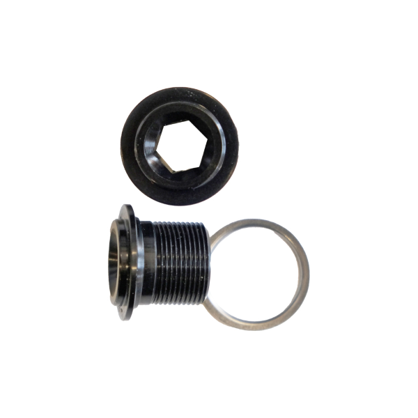 Leonardi Racing Coppia Viti Per Pedivella Capo Nero