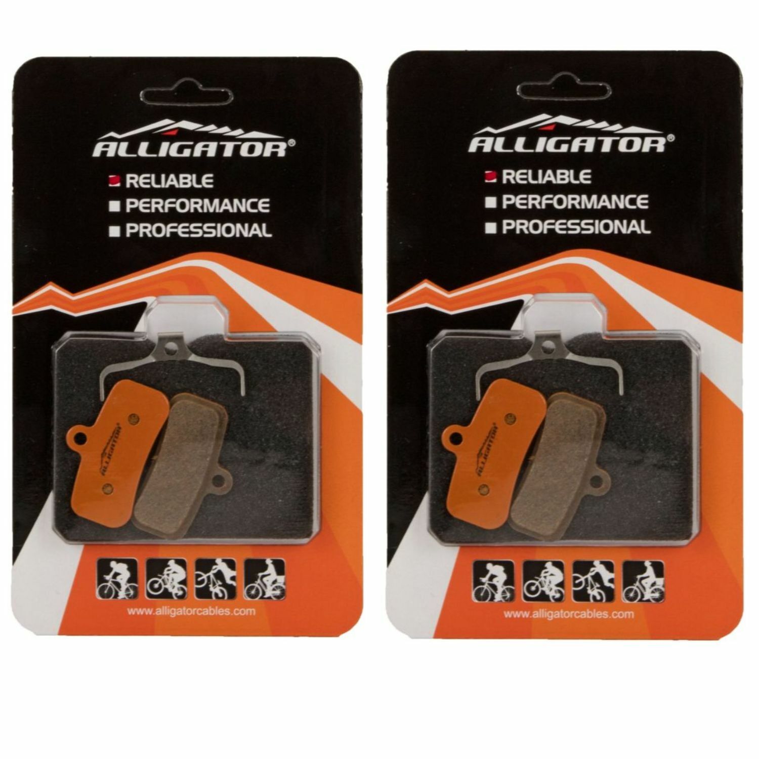Alligator Due Coppie Pastiglie Freno Shimano Saint - Zee Organiche