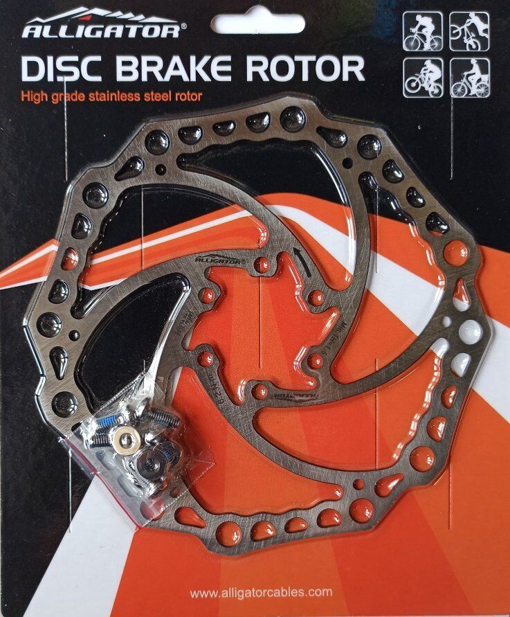 Alligator Disco freno Crown X 180mm