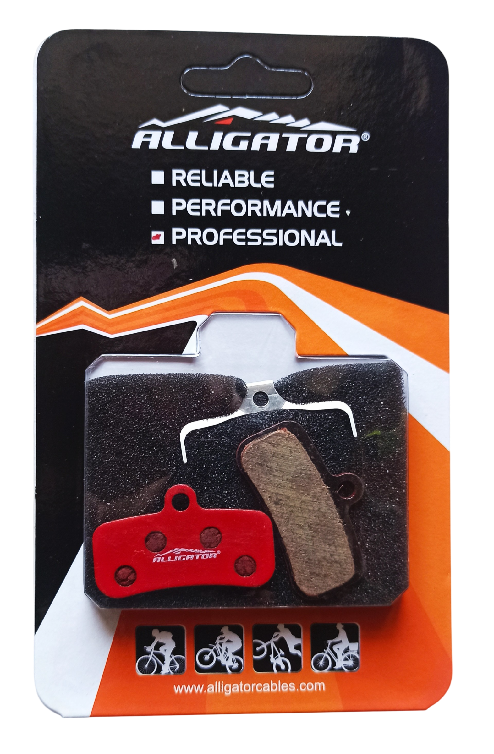 Alligator Pastiglie freno Shimano Saint - Zee Semi metalliche E-Bike