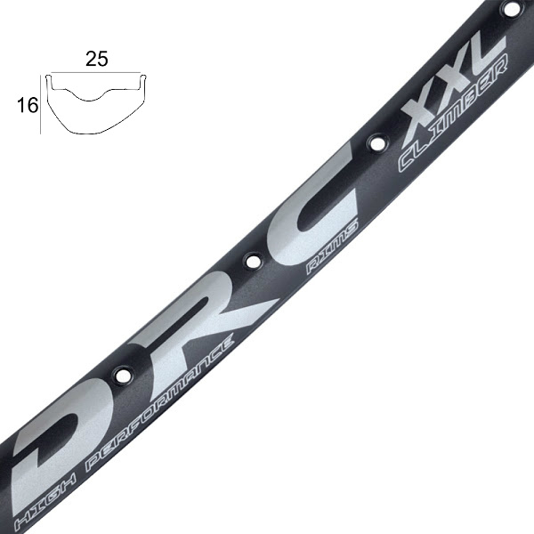 Drc cerchio climber xxl 29" canale interno 25mm