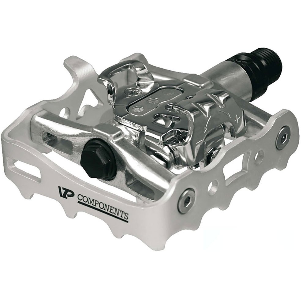 Vp Components Coppia Pedali Sgancio Rapido Dual Function corpo e gabbia in alluminio forgiato