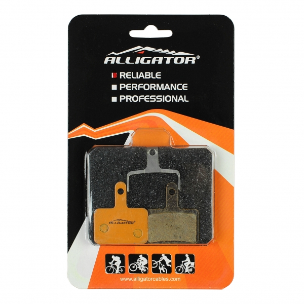 Alligator Pastiglie freno disco Shimano Deore Organiche